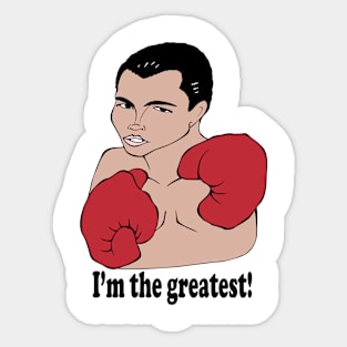 MUHAMMAD ALI FAN ART!! Sticker